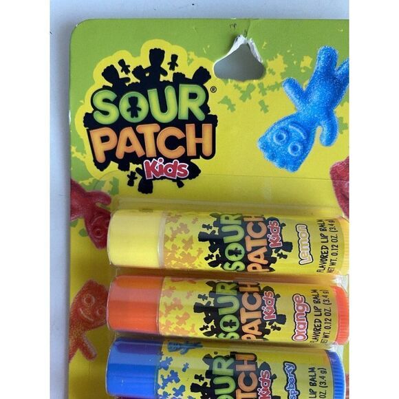 8 Pack Taste Beauty SOUR PATCH Flavored Lip Balm Assorted Flavors NEW Sealed - Picture 4 of 13
